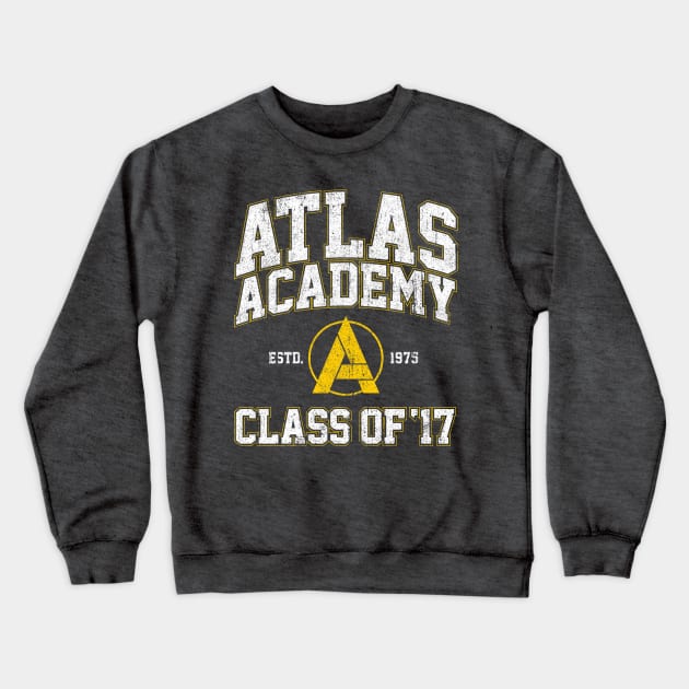 Atlas Academy Class of 17 Crewneck Sweatshirt by huckblade
